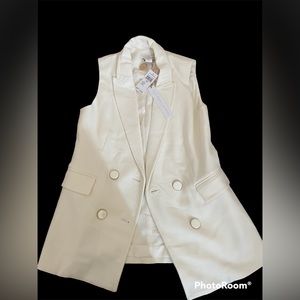 House of Harlow 1960 Blazer Vest Size XS NWT